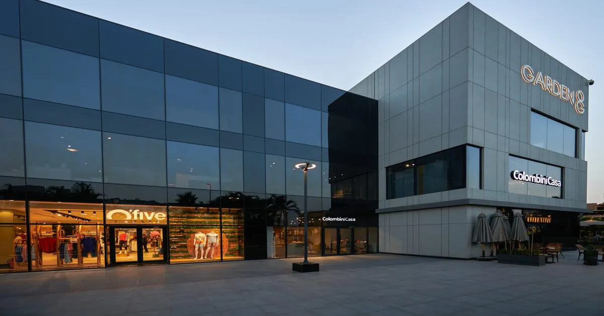 The Garden 8 development in New Cairo, seen from outside